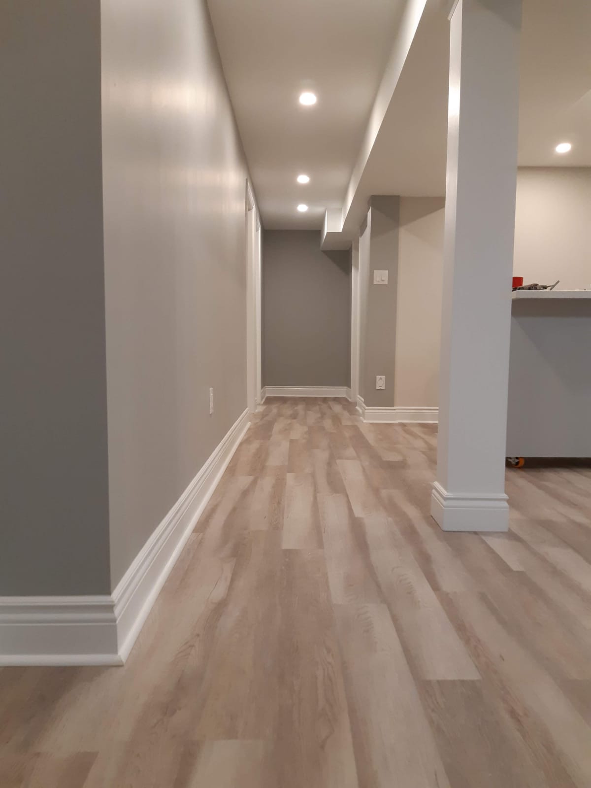 Basement Hallway