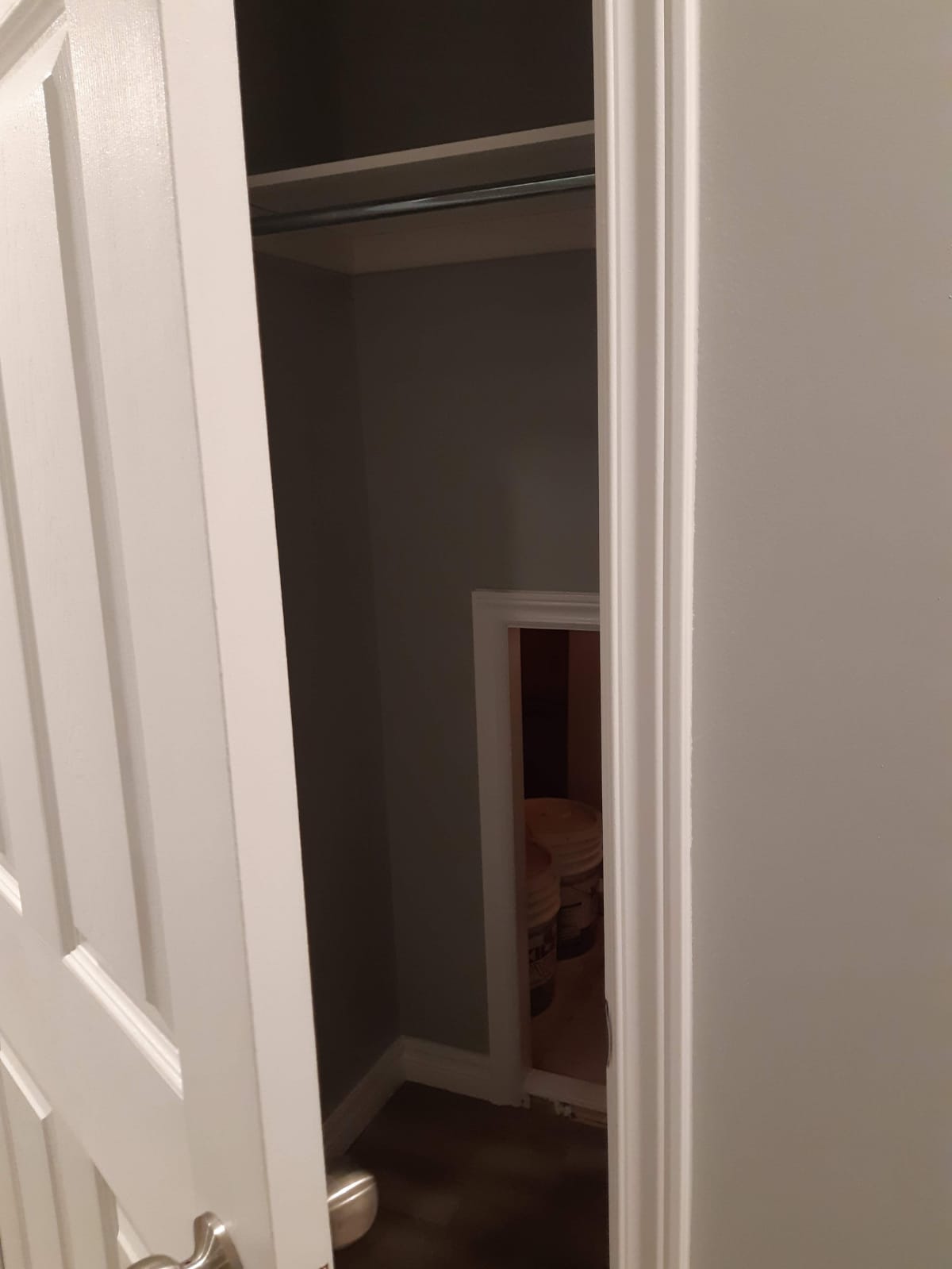 Under stairs storage basement